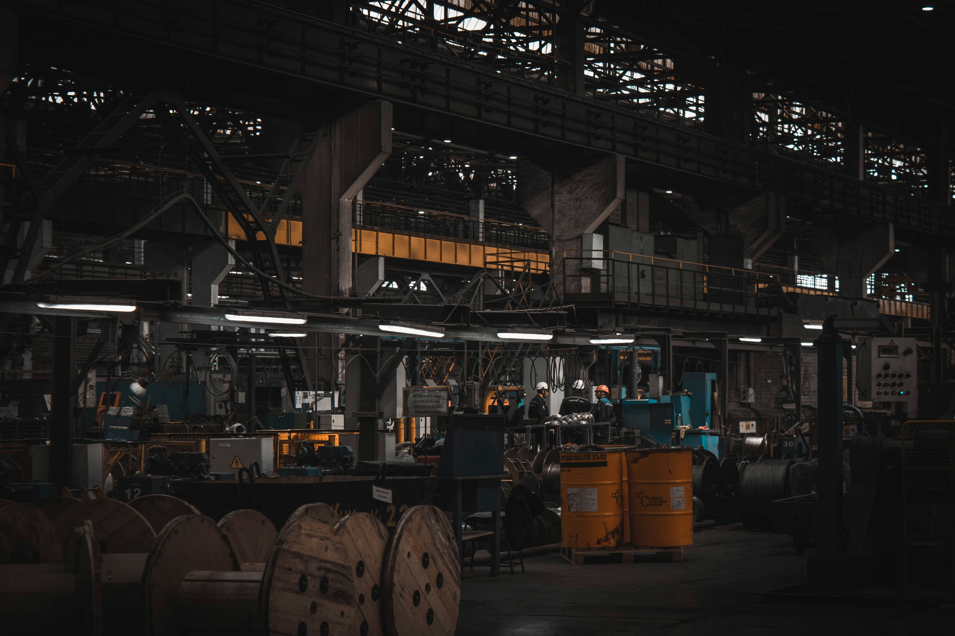 Heavy engineering workshop