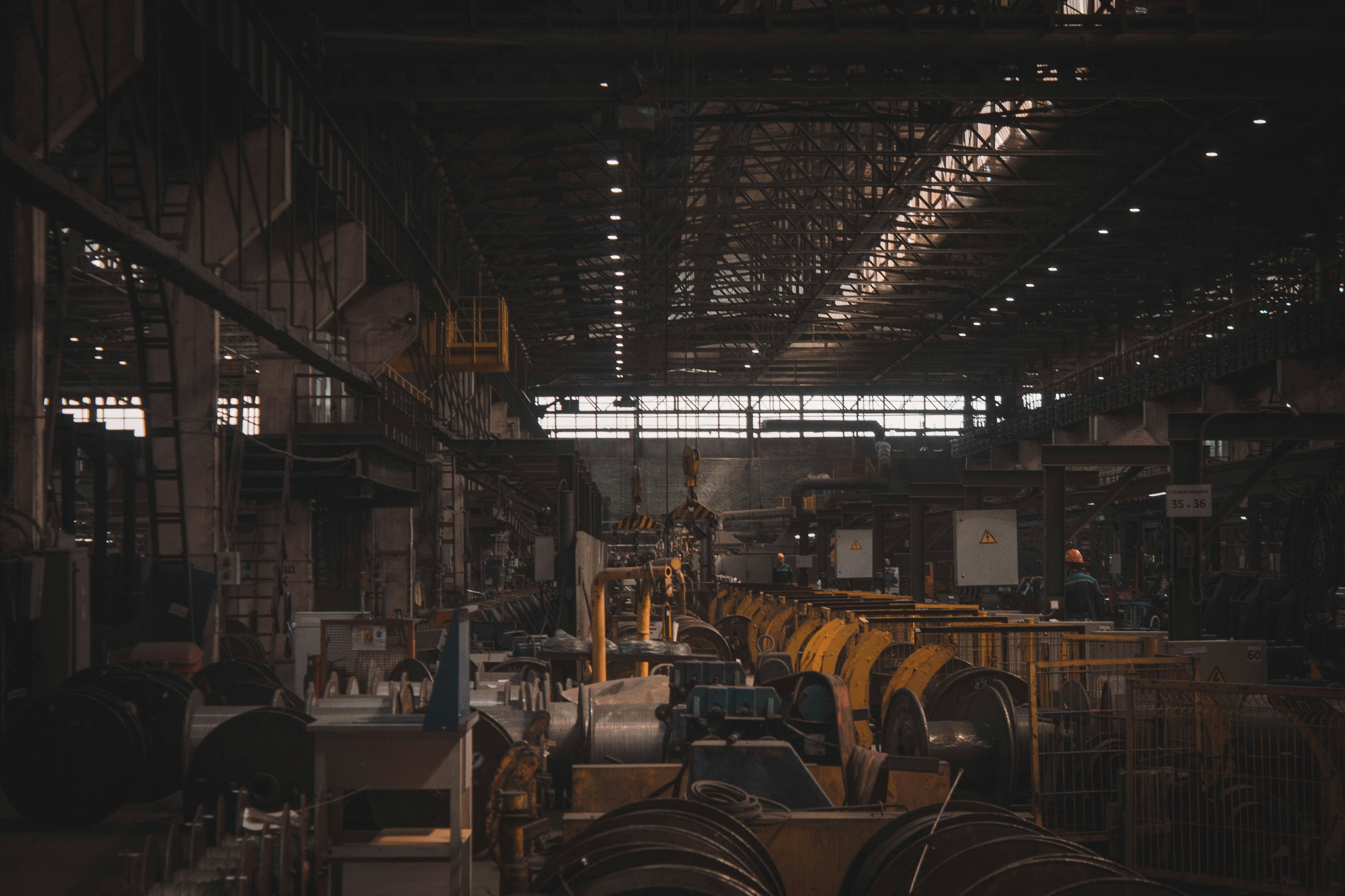 Machine shop floor